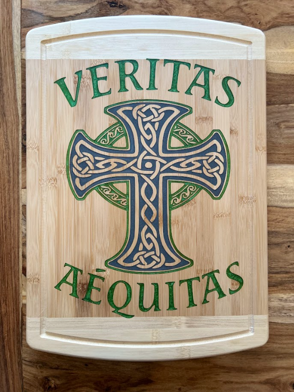 Custom engraved wood artwork by 5280 Sawdust & Ink